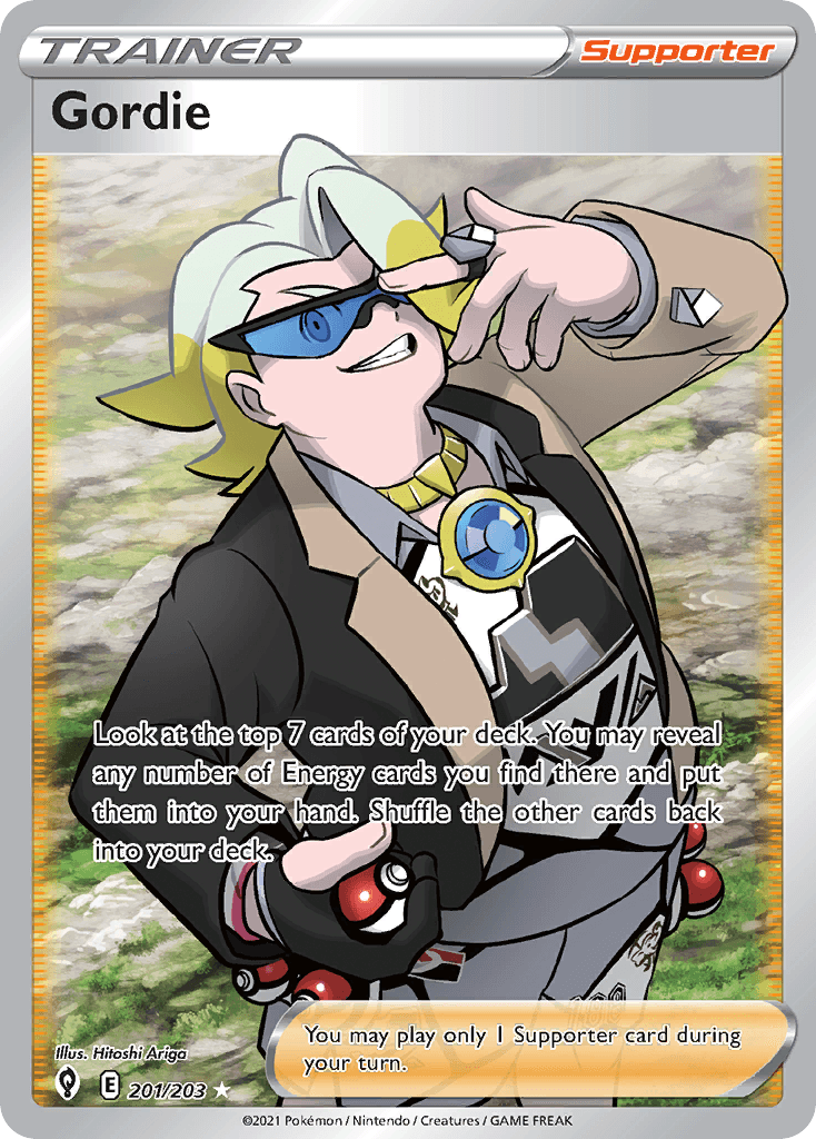 Gordie Evolving Skies card