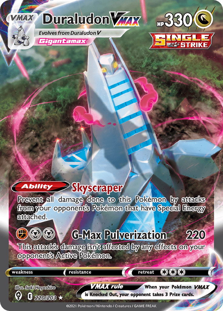 Duraludon VMAX Evolving Skies card