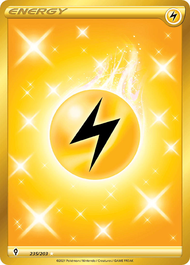 Lightning Energy Evolving Skies card