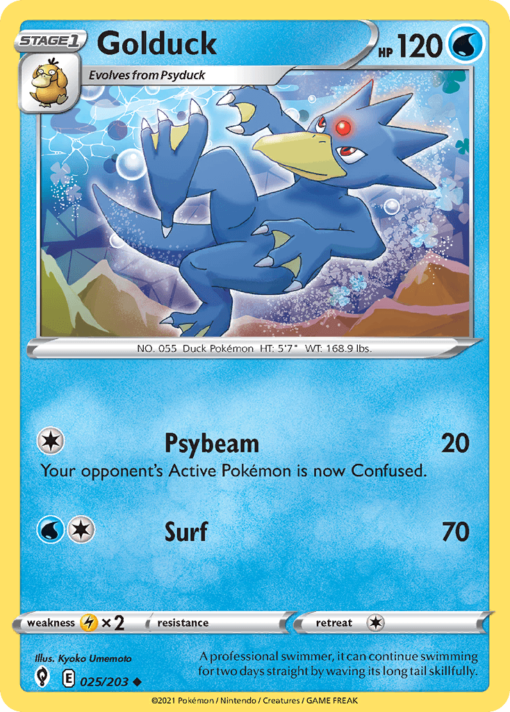 Golduck 寶可夢 card