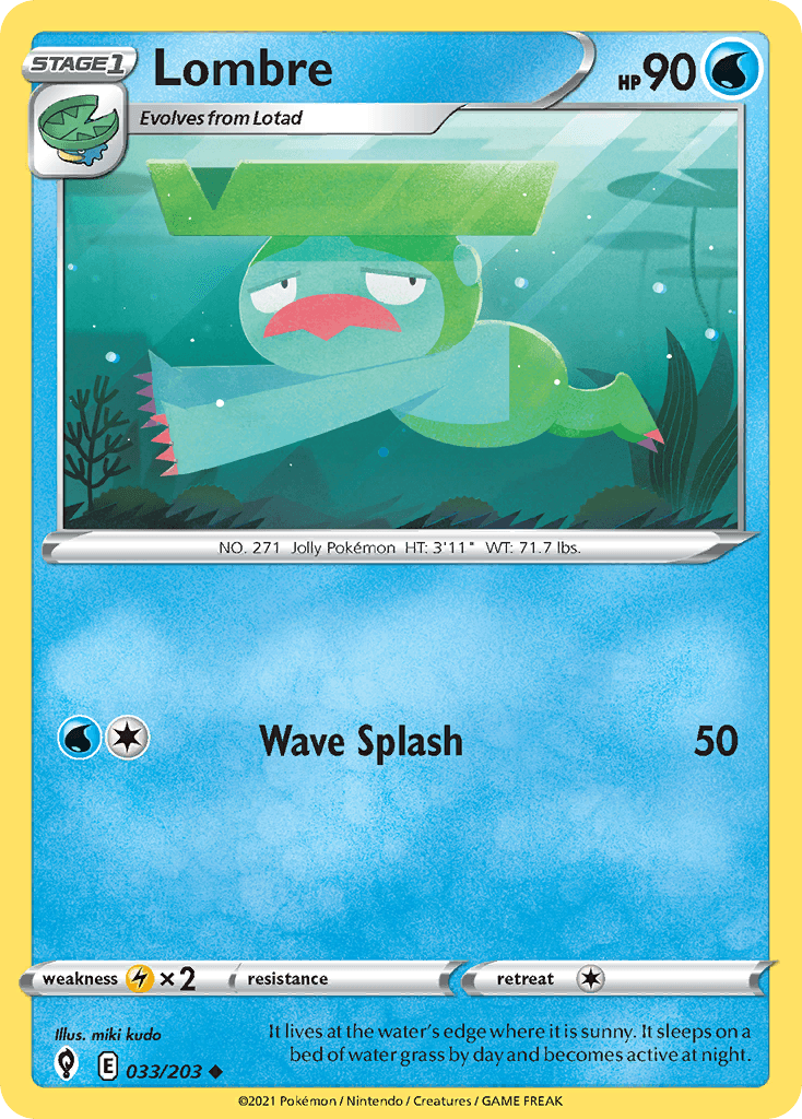 Lombre Evolving Skies card