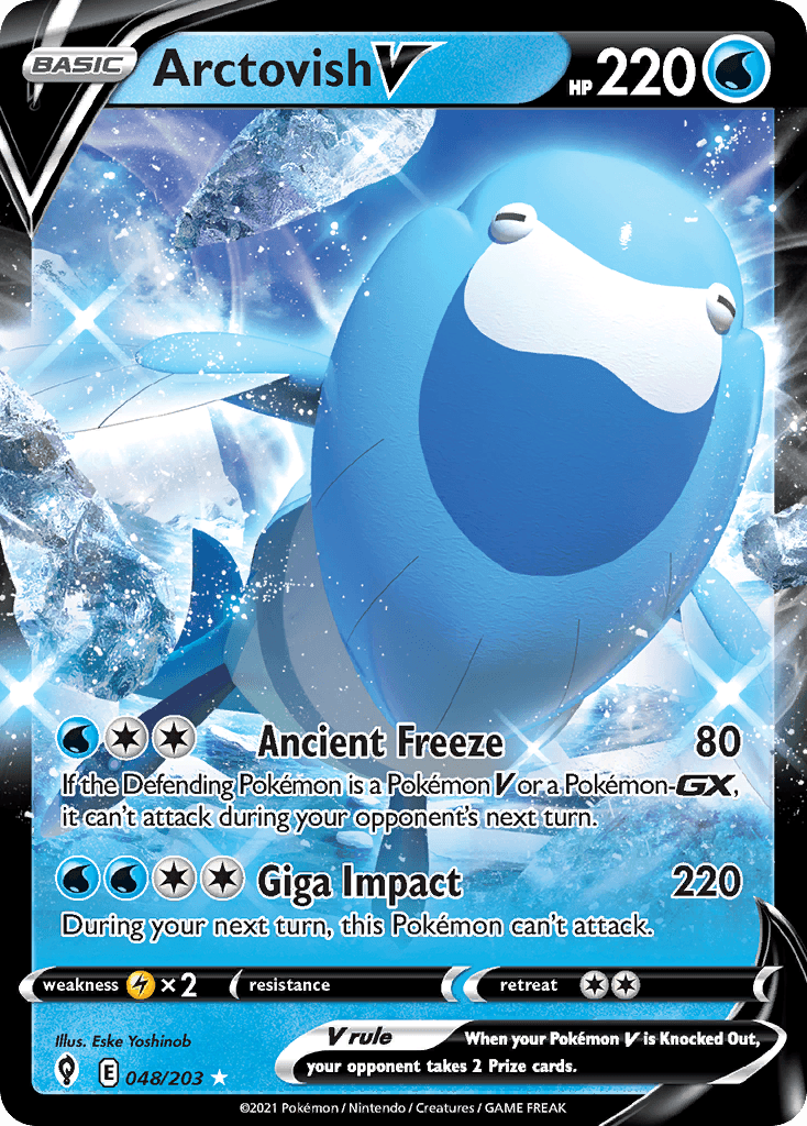 Arctovish V Evolving Skies card