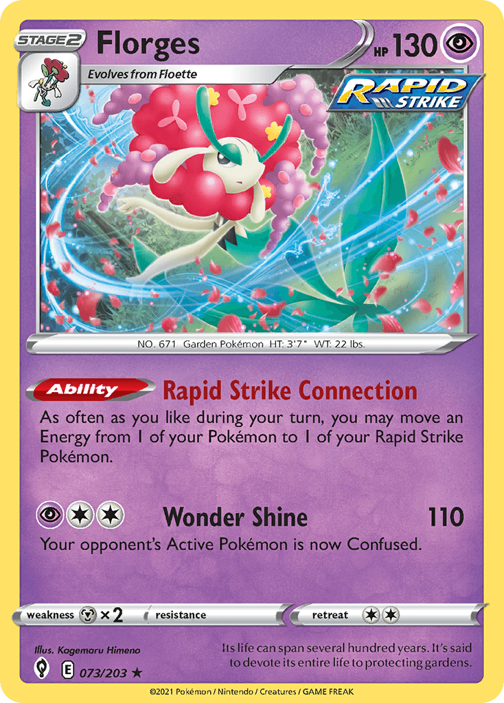 Florges Evolving Skies card
