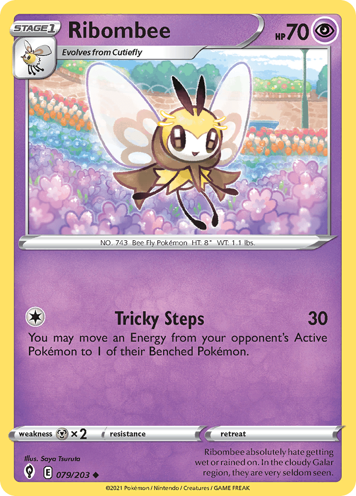 Ribombee Evolving Skies card