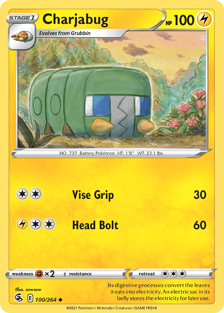 Charjabug Fusion Strike card