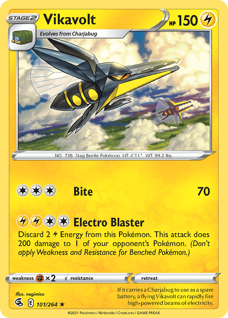 Vikavolt Fusion Strike card