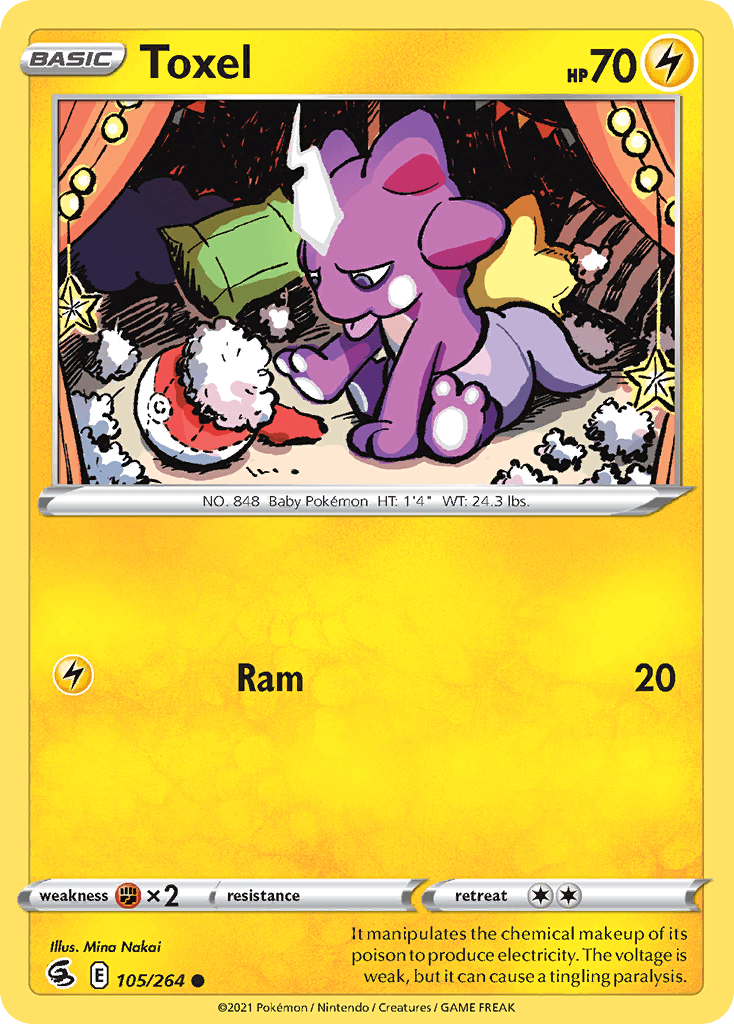 Toxel Fusion Strike card