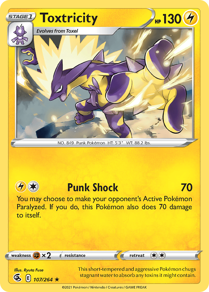 Toxtricity Fusion Strike card