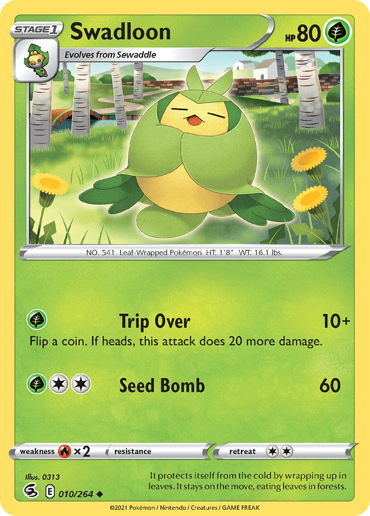 Swadloon Fusion Strike card