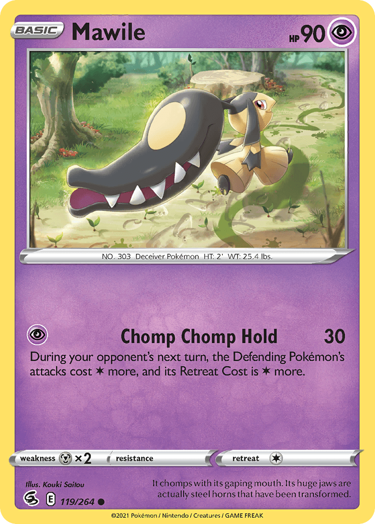 Mawile Fusion Strike card