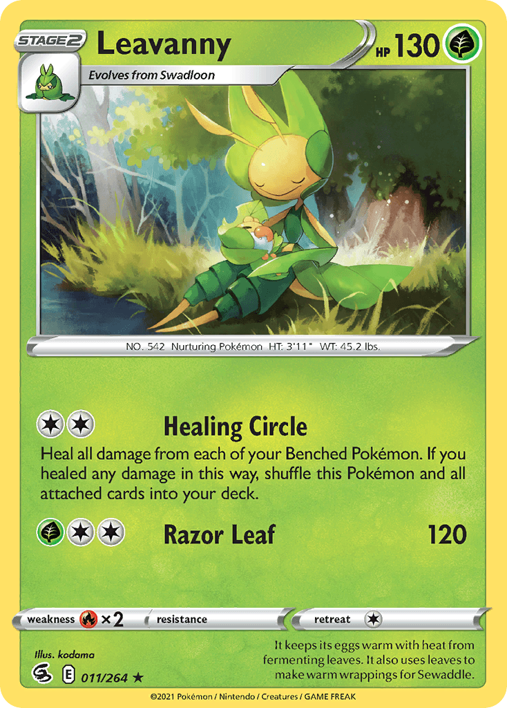 Leavanny Fusion Strike card
