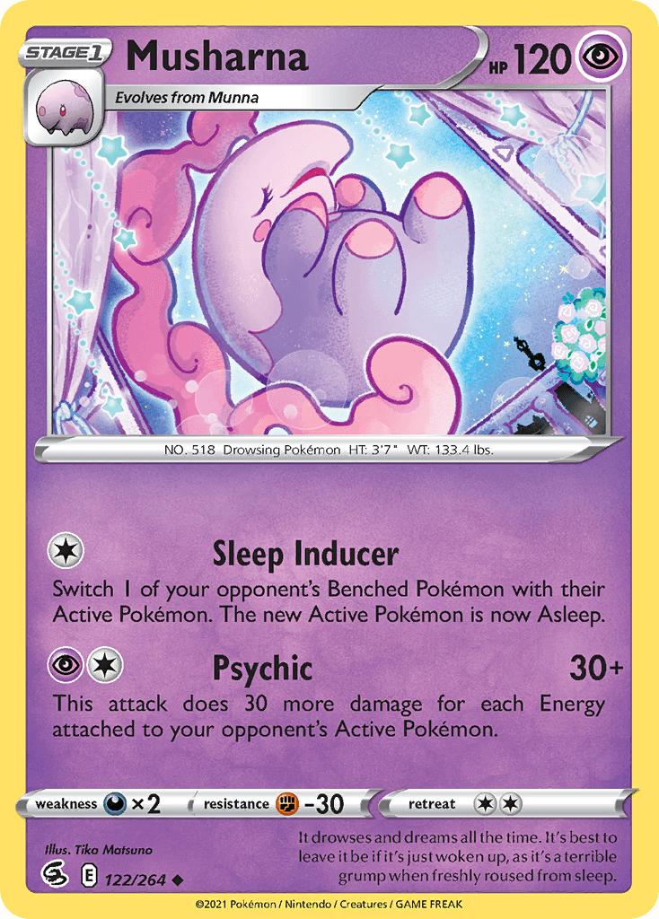 Musharna Fusion Strike card