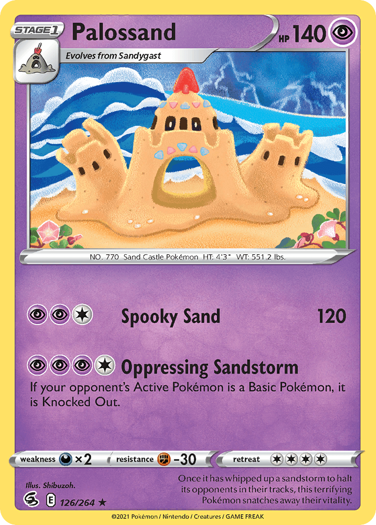Palossand Fusion Strike card