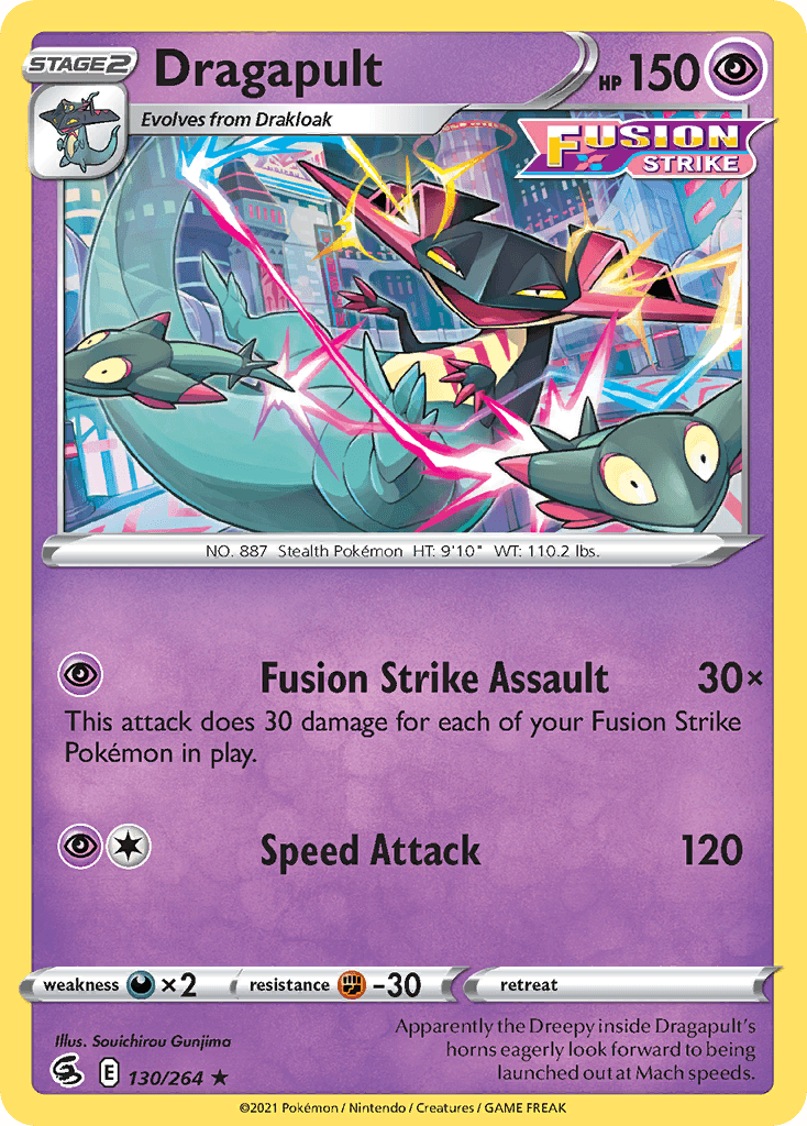 Dragapult Fusion Strike card