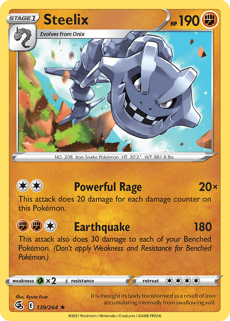 Steelix Fusion Strike card