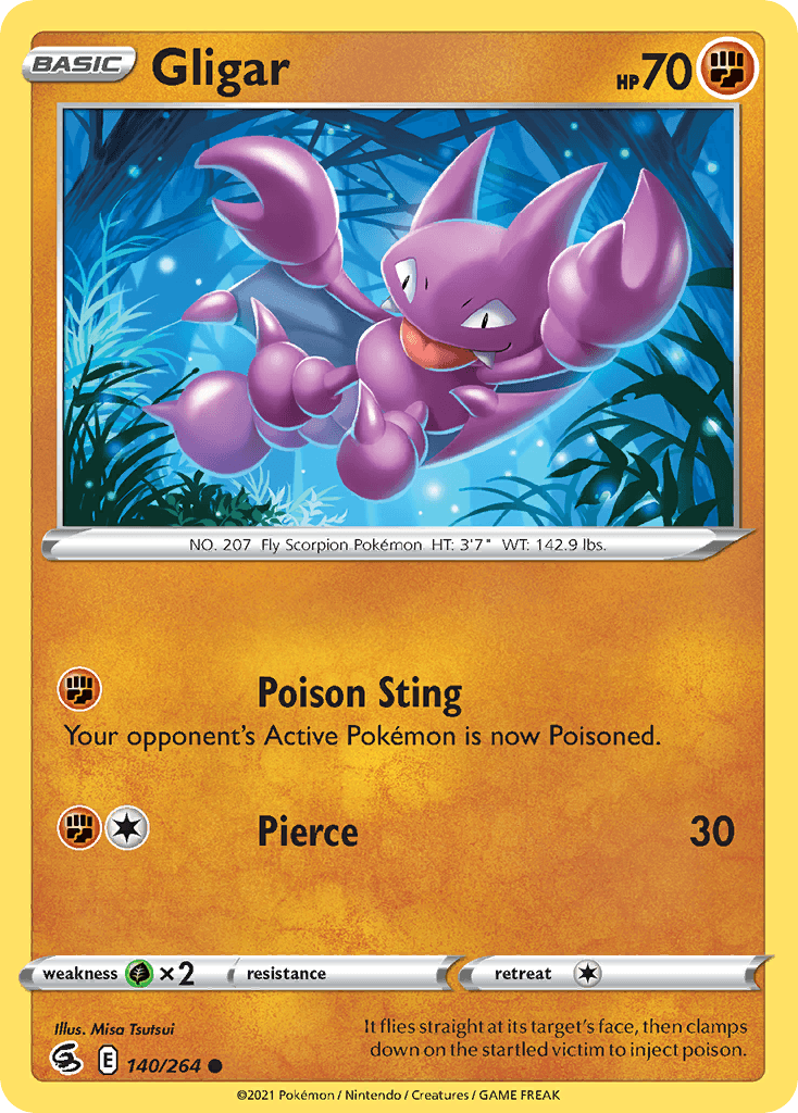 Gligar Fusion Strike card