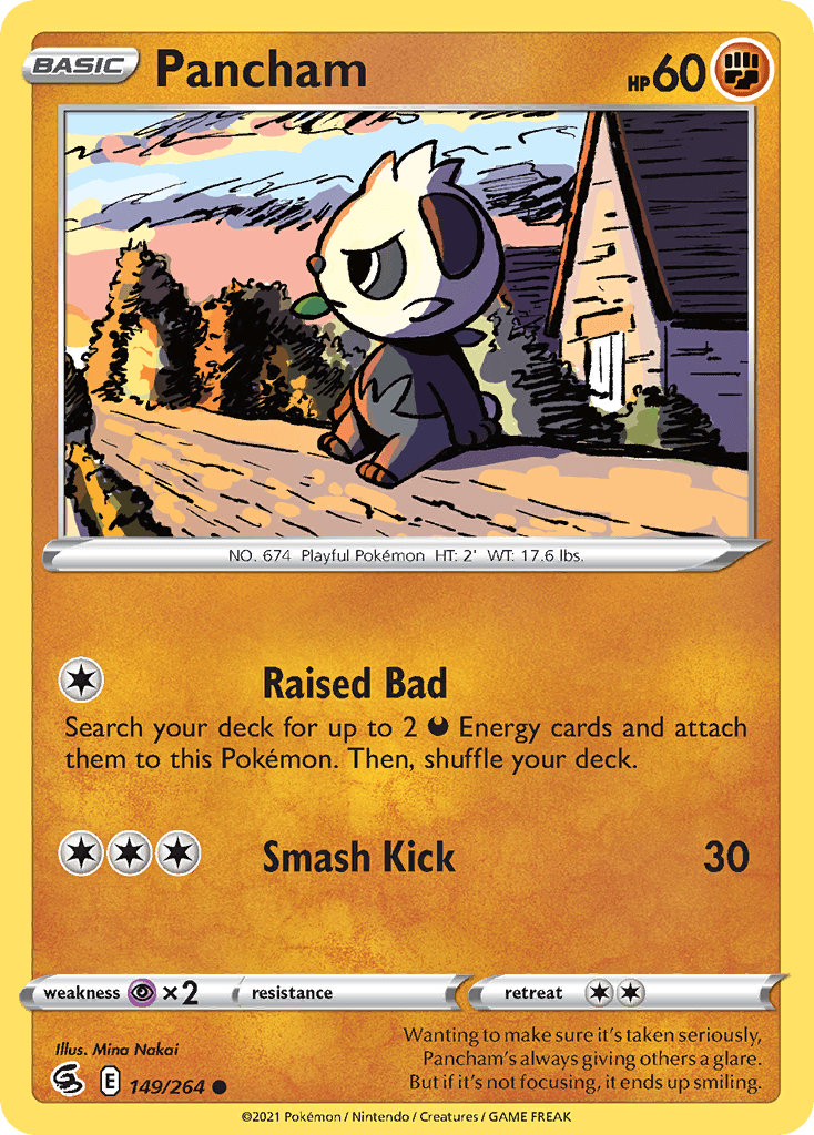 Pancham Fusion Strike card