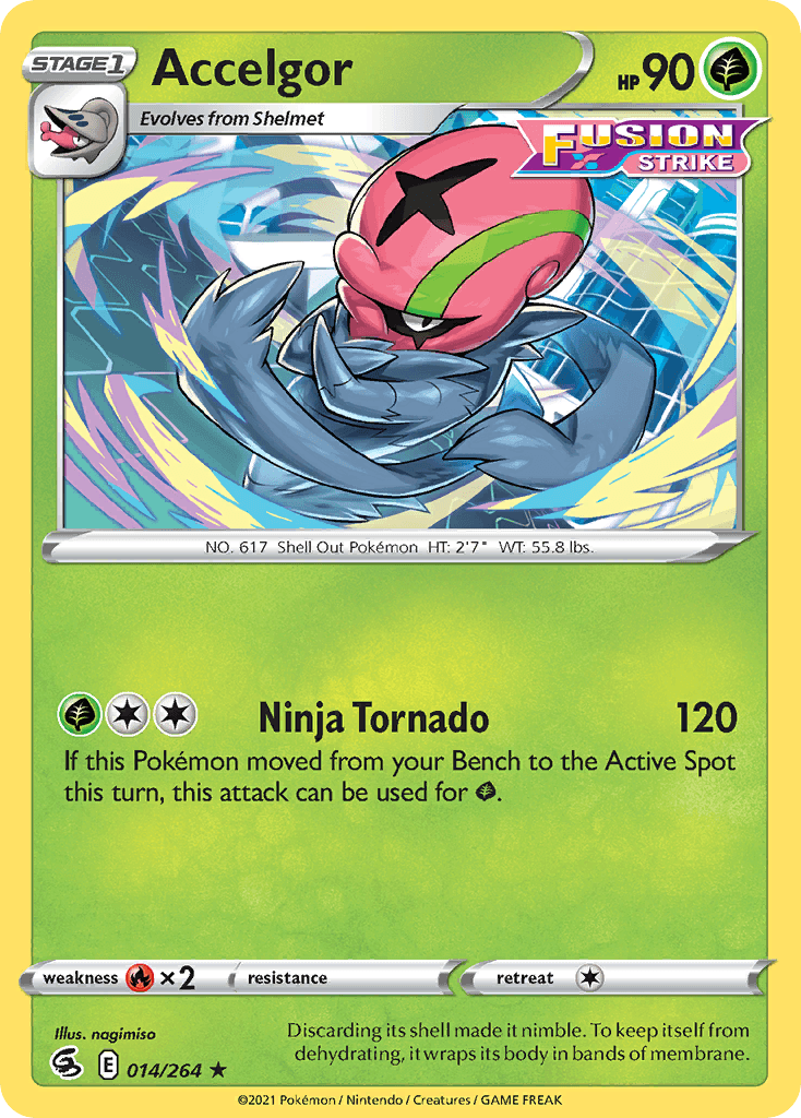 Accelgor 寶可夢 card