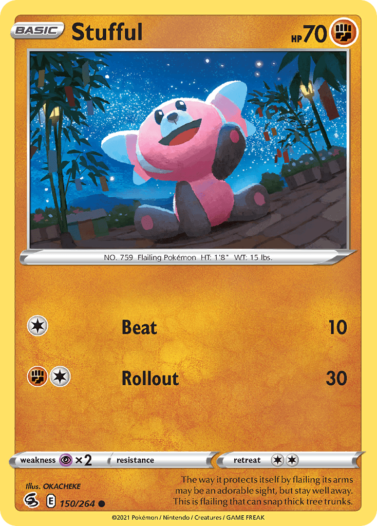 Stufful 寶可夢 card