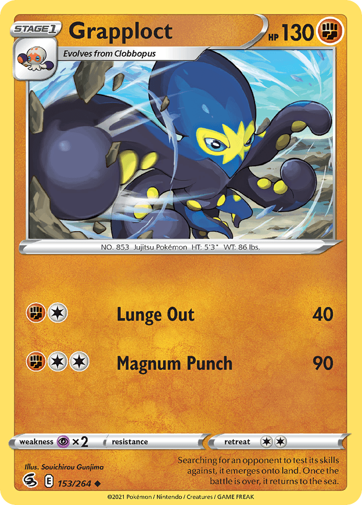 Grapploct Fusion Strike card