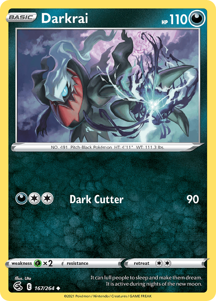 Darkrai Fusion Strike card