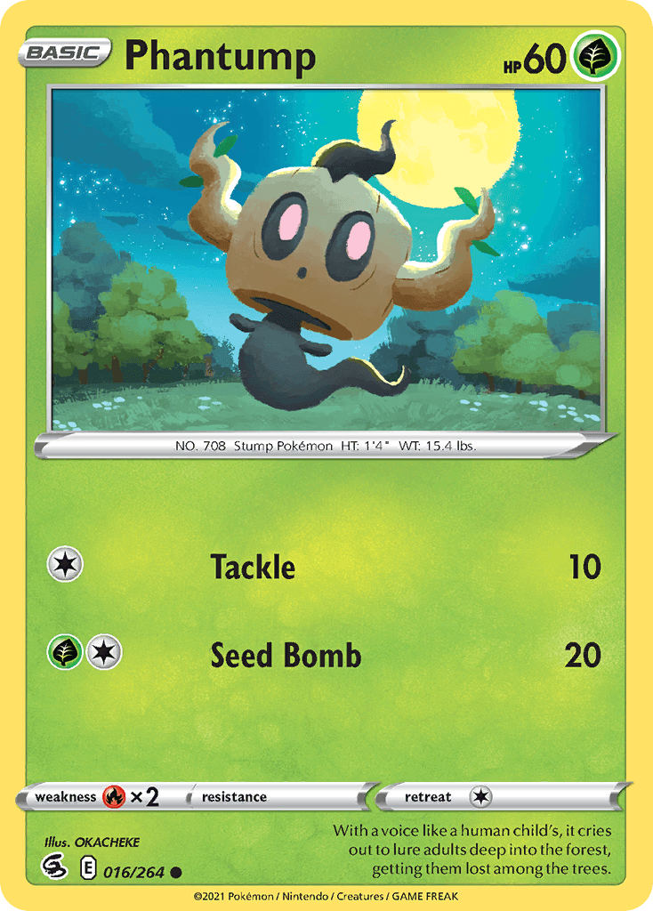 Phantump Fusion Strike card