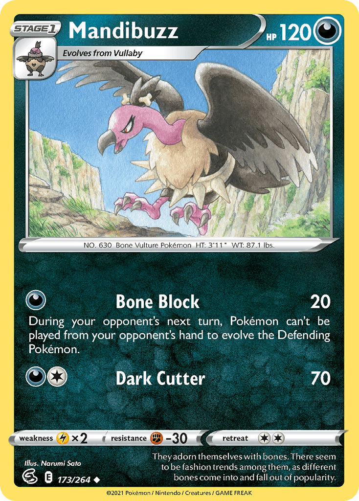 Mandibuzz Fusion Strike card