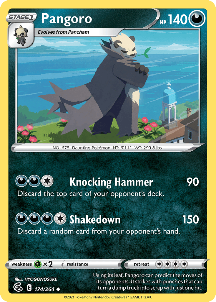 Pangoro Fusion Strike card