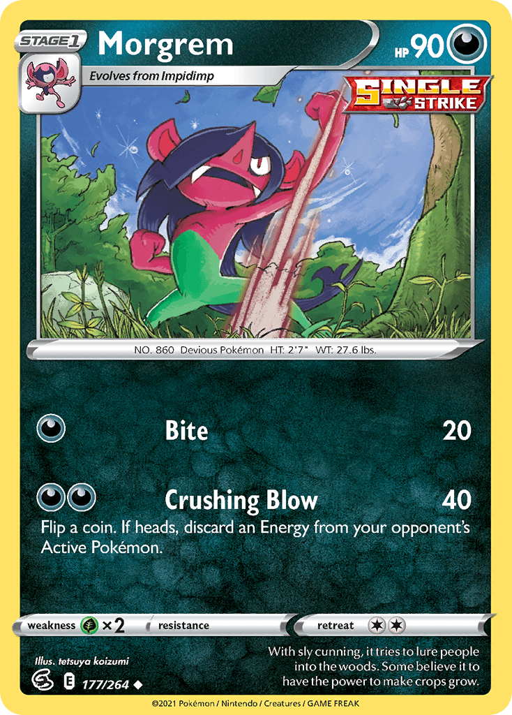 Morgrem Fusion Strike card