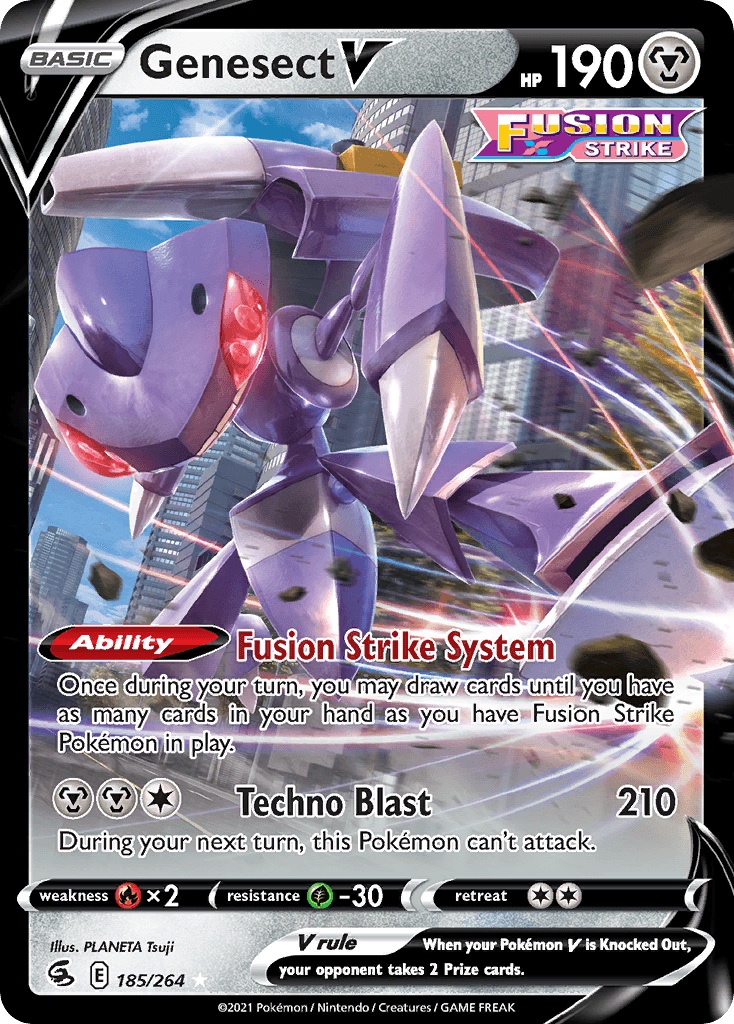 Genesect V Fusion Strike card