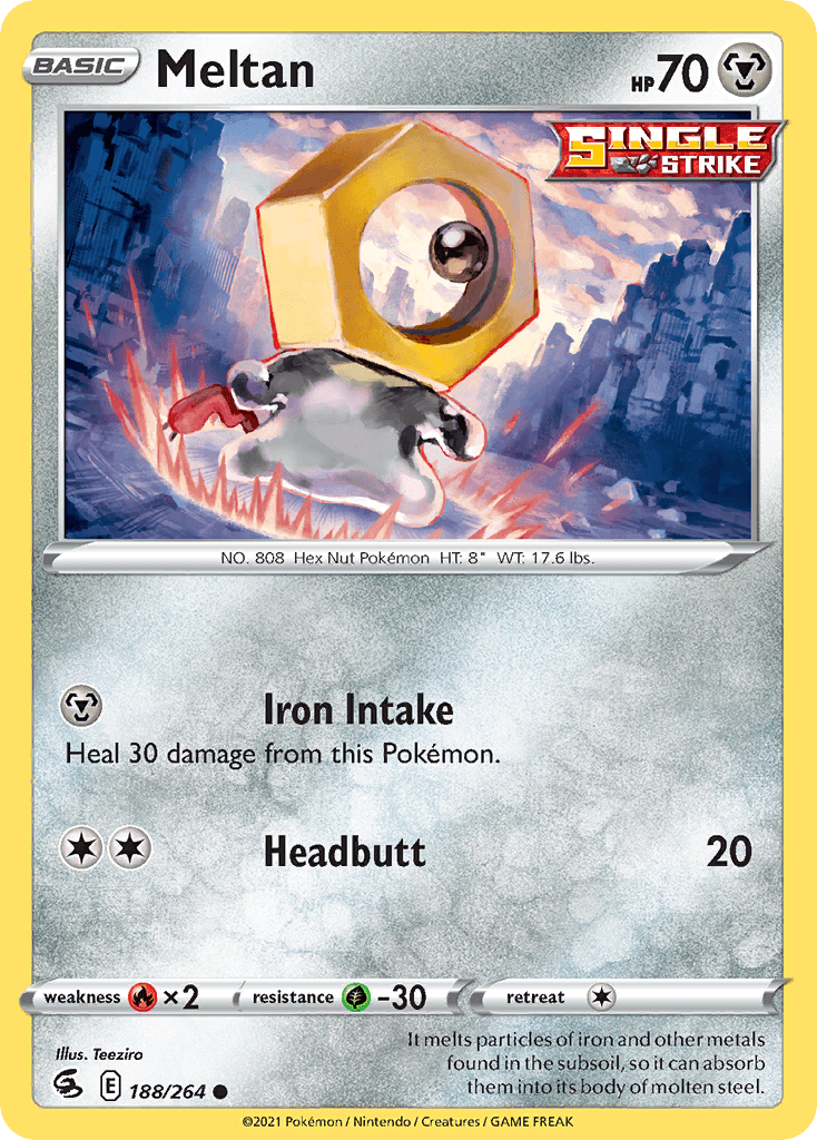 Meltan Fusion Strike card