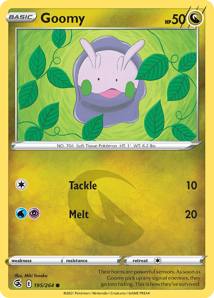 Goomy Fusion Strike card