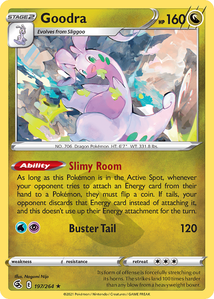 Goodra Fusion Strike card