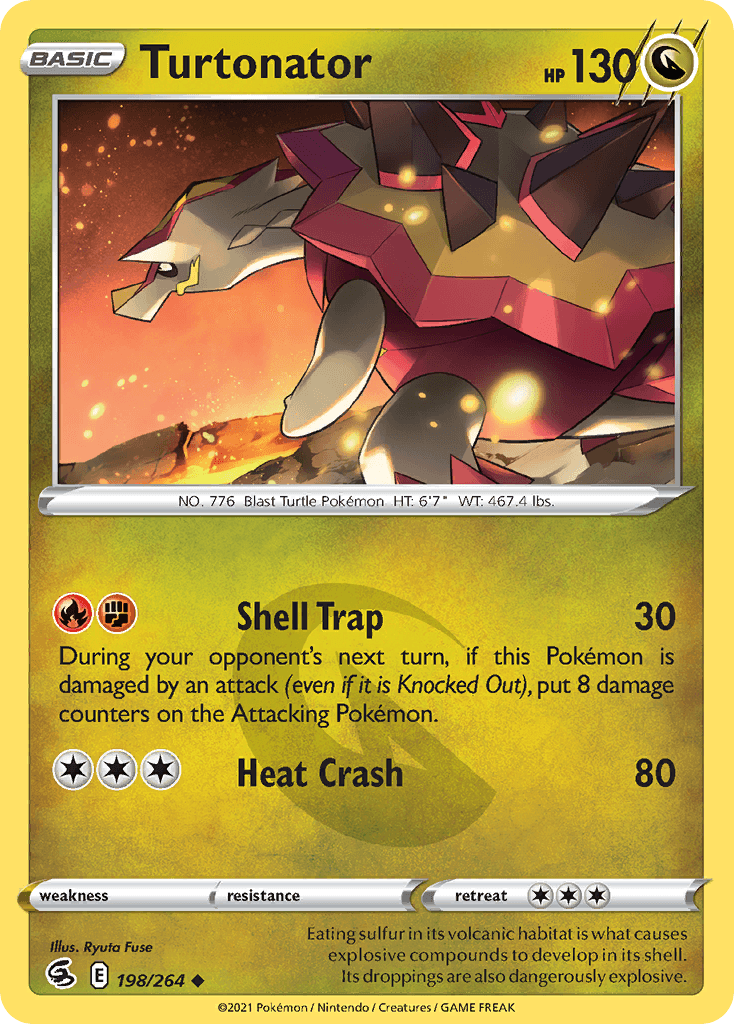Turtonator Fusion Strike card