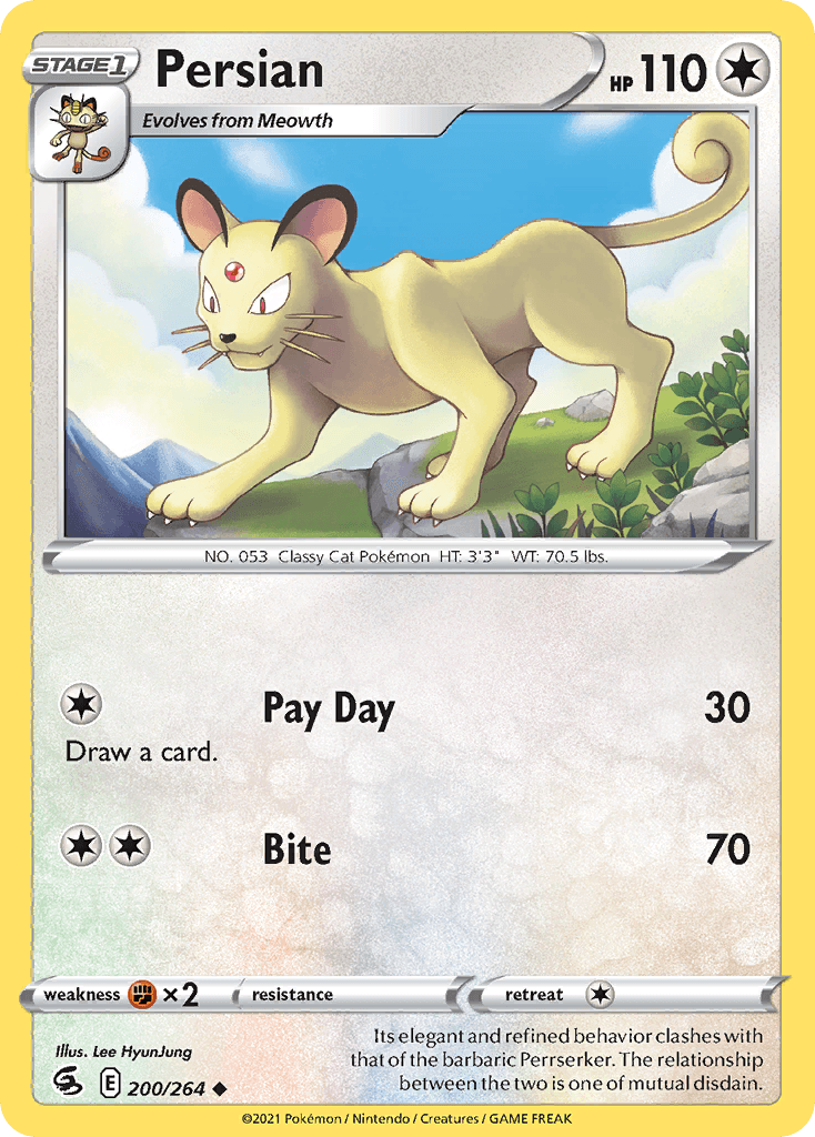 Persian Fusion Strike card