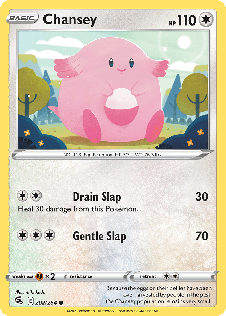 Chansey Fusion Strike card