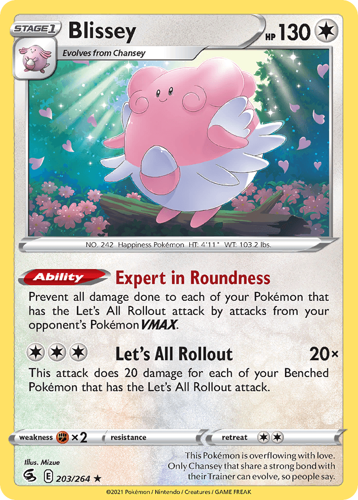 Blissey Fusion Strike card