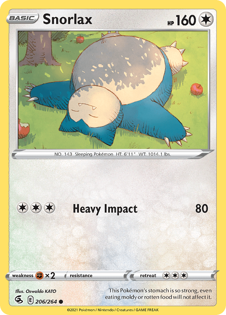 Snorlax Fusion Strike card