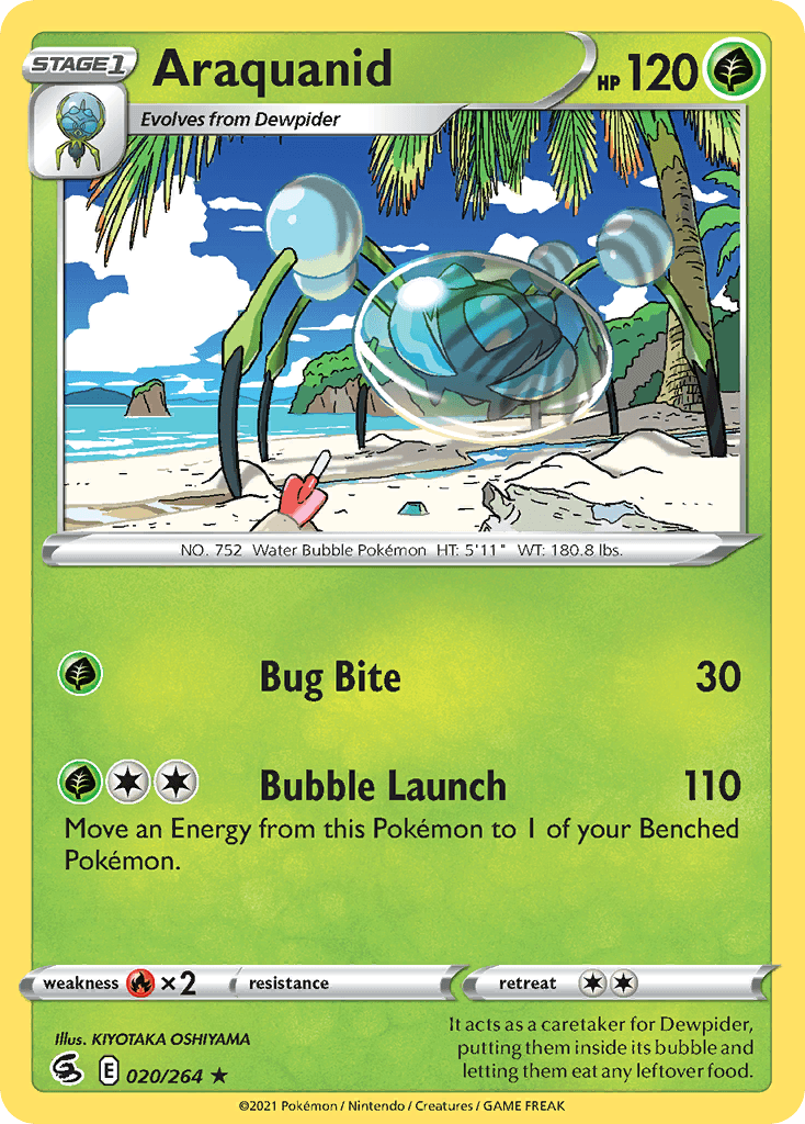 Araquanid Fusion Strike card