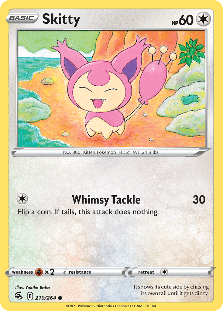 Skitty Fusion Strike card