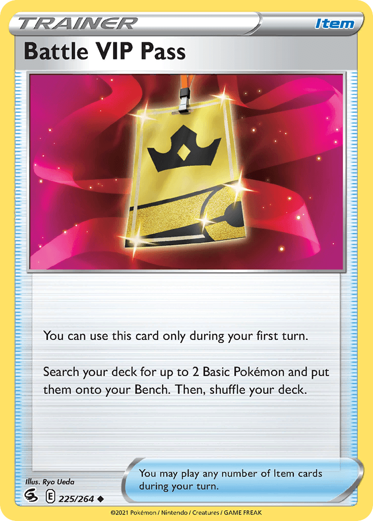 Battle VIP Pass Fusion Strike card