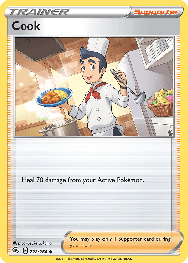 Cook Fusion Strike card