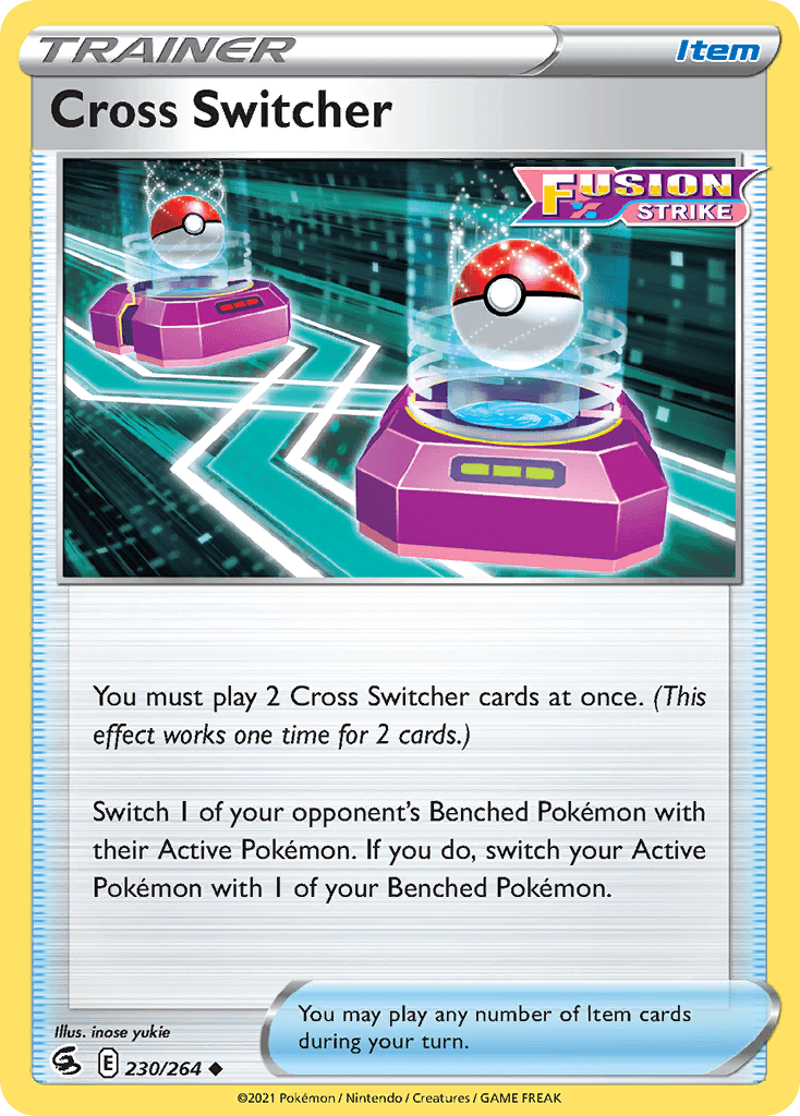 Cross Switcher Fusion Strike card