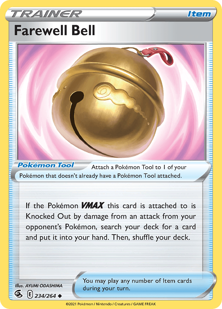 Farewell Bell Fusion Strike card