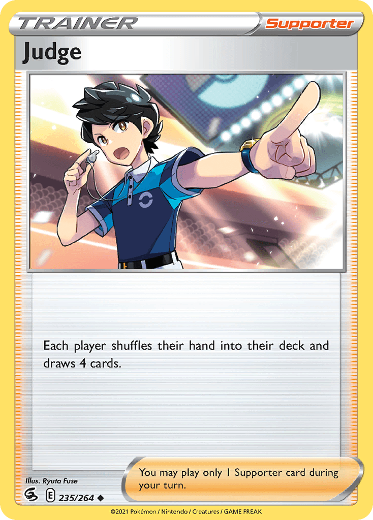 Judge Fusion Strike card