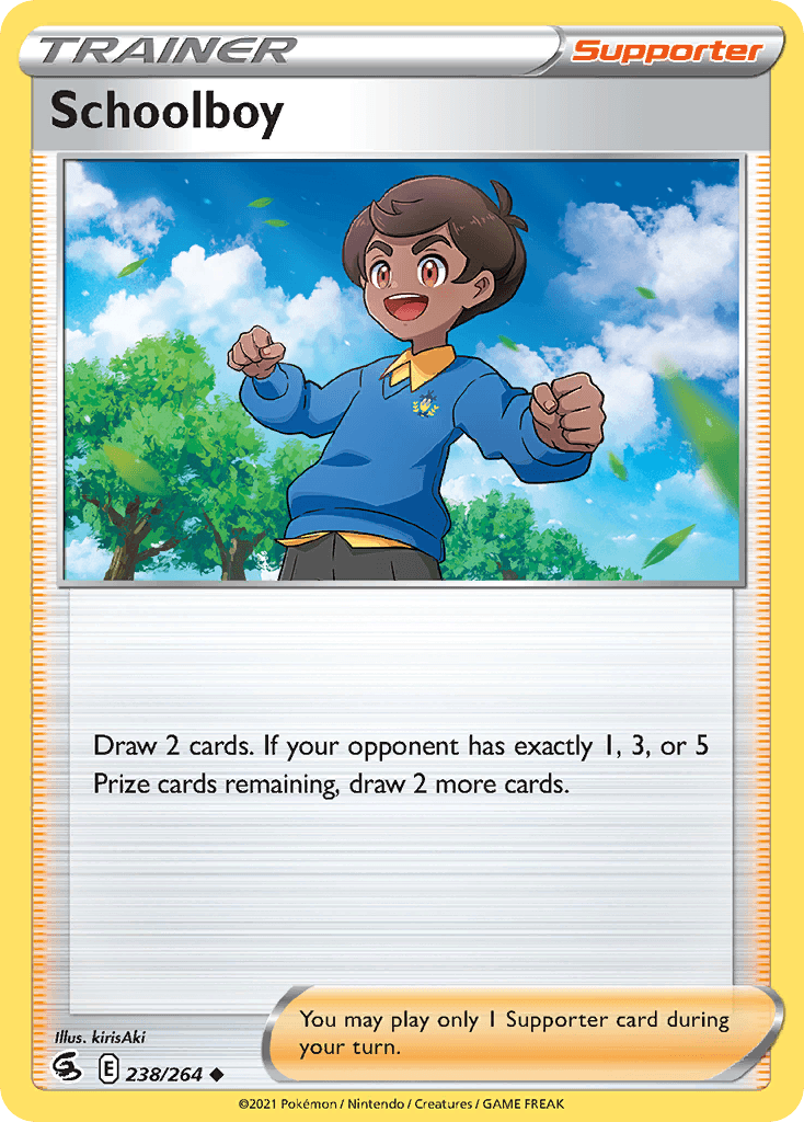 Schoolboy Fusion Strike card