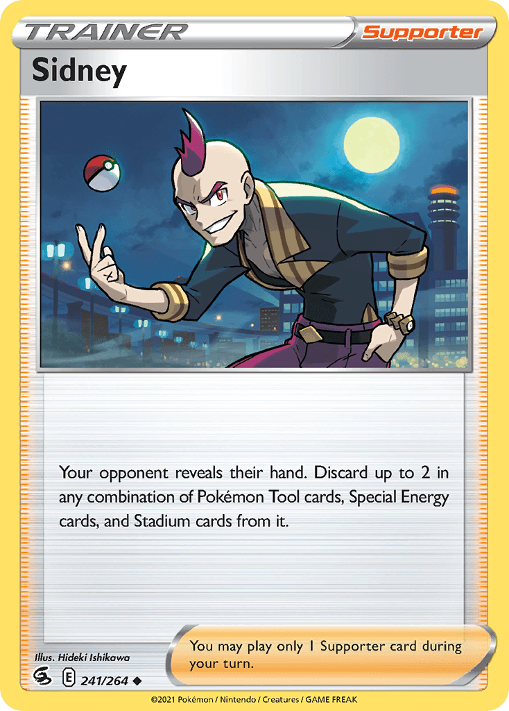 Sidney Fusion Strike card