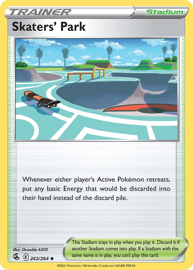 Skaters' Park Fusion Strike card