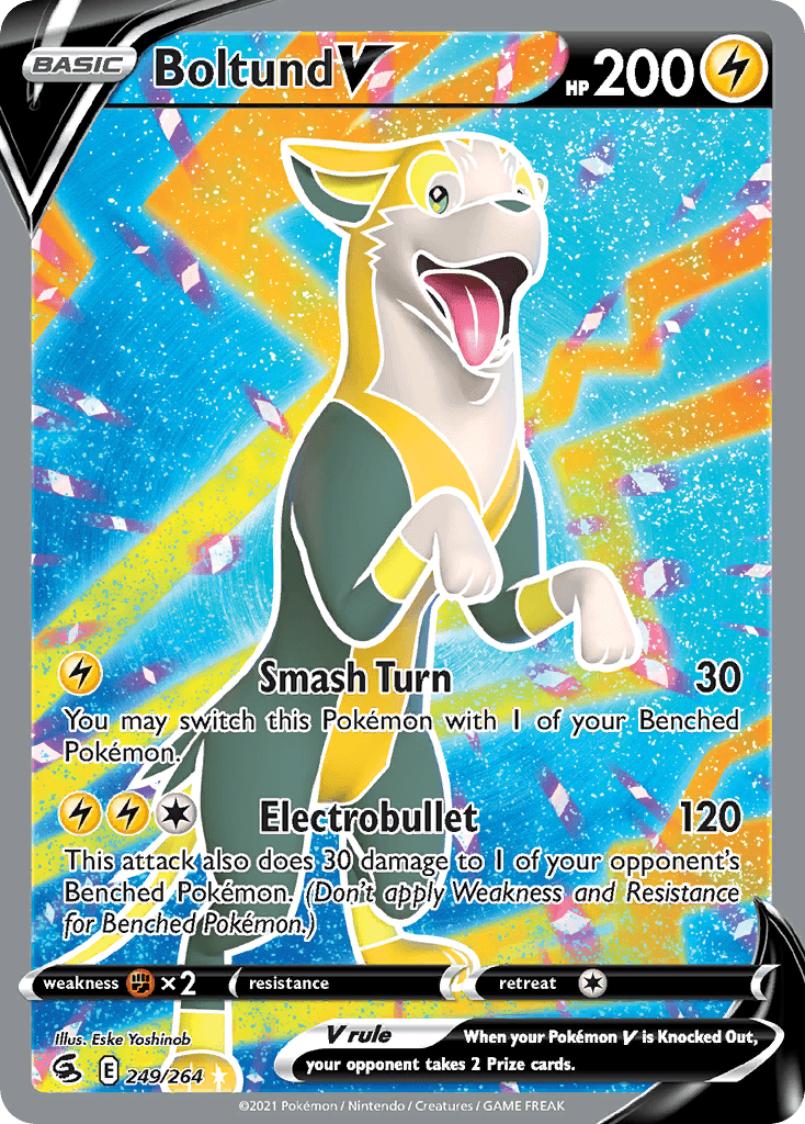 Boltund V Fusion Strike card