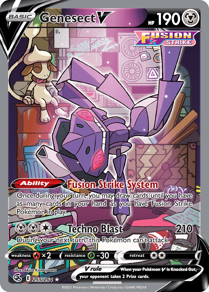 Genesect V Fusion Strike card